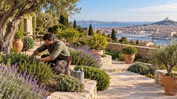 5 raisons d'embaucher un jardinier paysagiste à Marseille