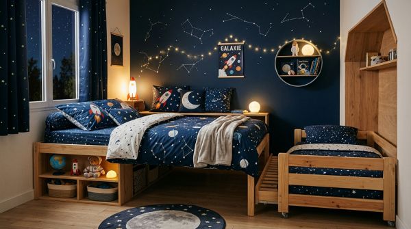 Optimisez votre espace avec un lit peigne modulable astucieux